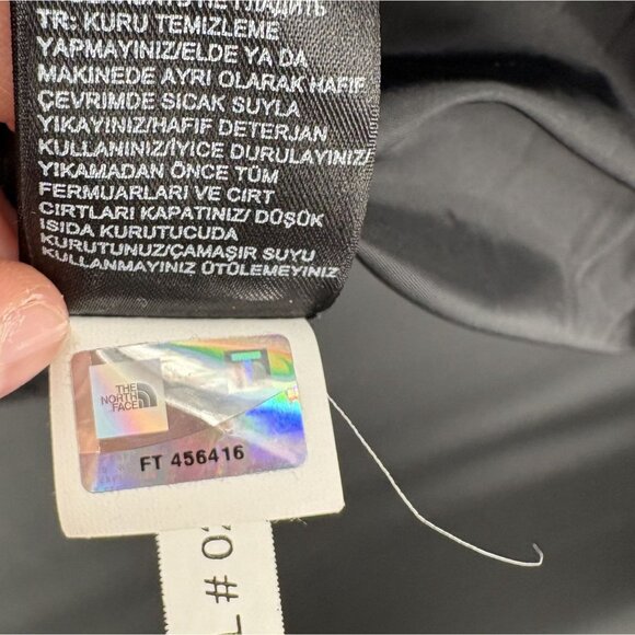 The North Face Womens 600 Goose Down Puffer Jacket S Black Ski Coat Outerwear - Picture 14 of 16